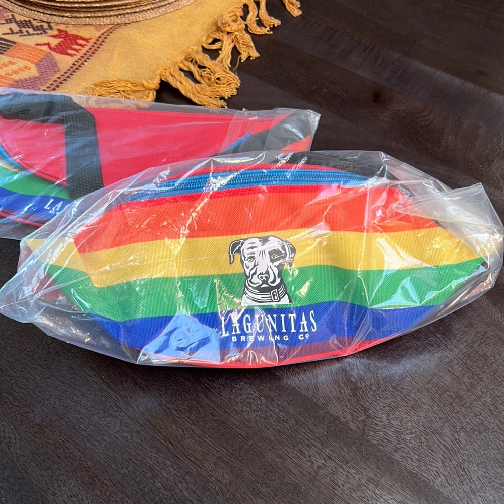 Lagunitas Brewing Co Rainbow Fanny Pack